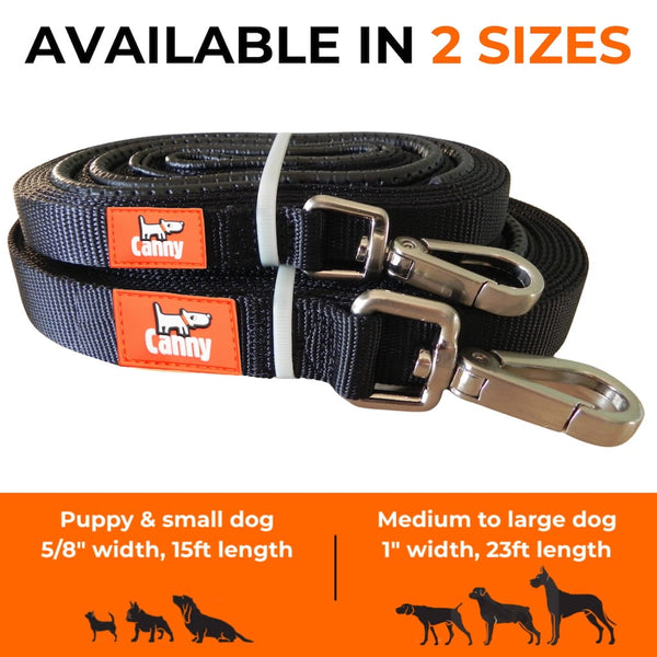 23 ft & 15ft Canny Recall Leash