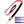 Red dog leash for medium to large dogs, 1 inch wide and 4ft long. Neoprene handle & grip with brushed steel clip. Close up of leash handles in red, blue, purple and black.