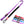 Purple 4 ft Canny Connect anti escape leash for medium-large dogs with padded grip and locking carabiner, with 4 color swatches shown.